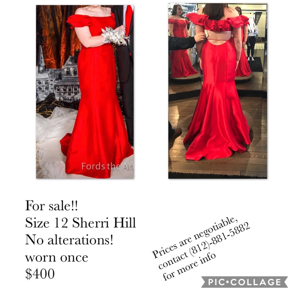 Beautiful Red Sherri hill dress!!